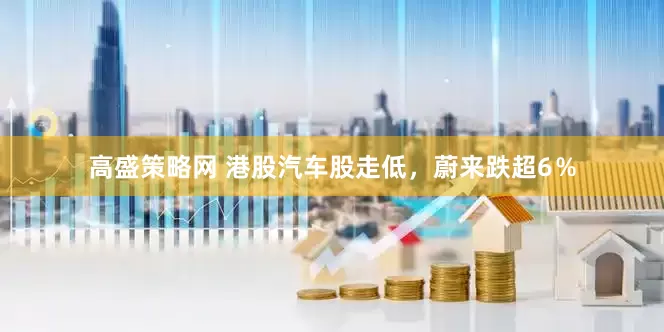 高盛策略网 港股汽车股走低，蔚来跌超6％