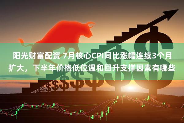 阳光财富配资 7月核心CPI同比涨幅连续3个月扩大，下半年价格低位温和回升支撑因素有哪些